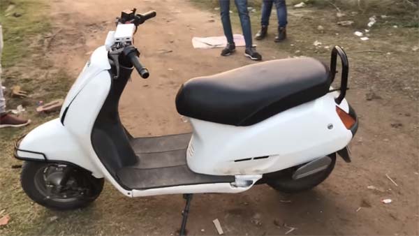 மிகவும் குறைந்த செலவில் எலெக்ட்ரிக் ஸ்கூட்டரை உருவாக்கிய இந்திய இளைஞர்... சீனாவுக்கே சவால் விடலாம்