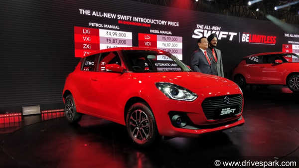  இந்த ஆண்டின் சிறந்த கார் விருதை வென்றது புதிய மாருதி ஸ்விஃப்ட்!