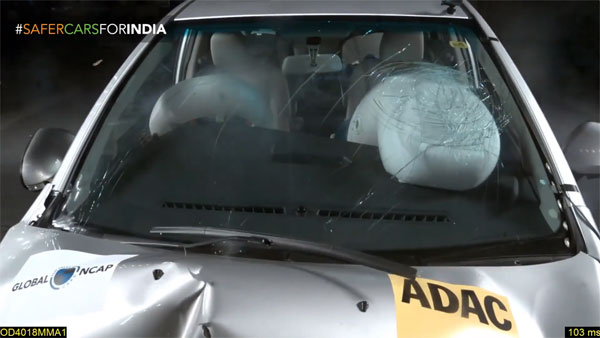 கிராஷ் டெஸ்ட்டில் அசத்திய புதிய மஹிந்திரா மராஸ்ஸோ கார்!