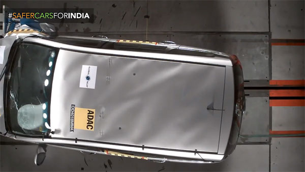 கிராஷ் டெஸ்ட்டில் அசத்திய புதிய மஹிந்திரா மராஸ்ஸோ கார்!