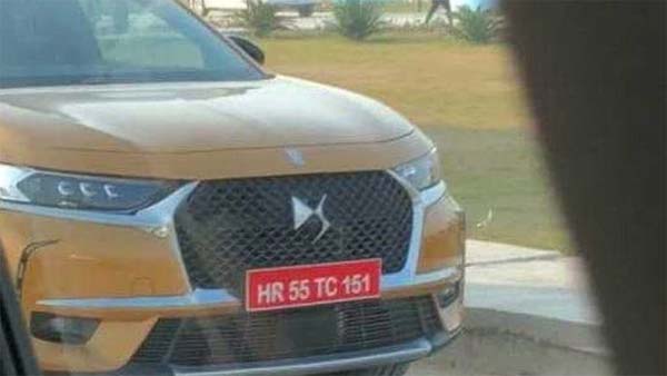 பிஎஸ்ஏ குழுமத்தின் டிஎஸ்- 7 கார் இந்தியாவில் சோதனை ஓட்டம்!