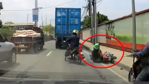 தலை மீது லாரி ஏறியும் உயிர் தப்பிய வாலிபர்: அதிர்ச்சியில் உறைய வைத்த சம்பவம் 