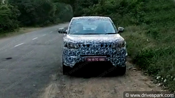 புதிய மஹிந்திரா எக்ஸ்யூவி300 எஸ்யூவியின் ஸ்பை வீடியோ!