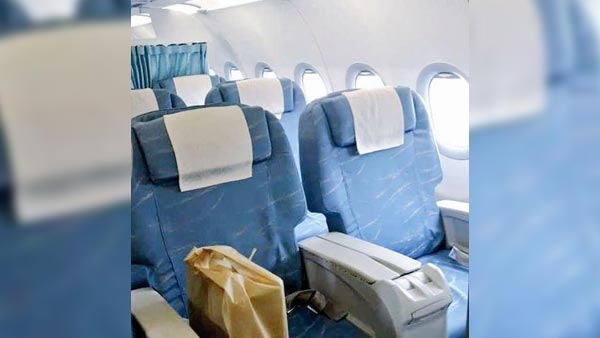 விமானத்தில் மகாராணி போல் தனியாக பயணித்த இளம்பெண்.. டிக்கெட் விலை தெரிந்தால் ஆச்சரியப்படுவீர்கள்