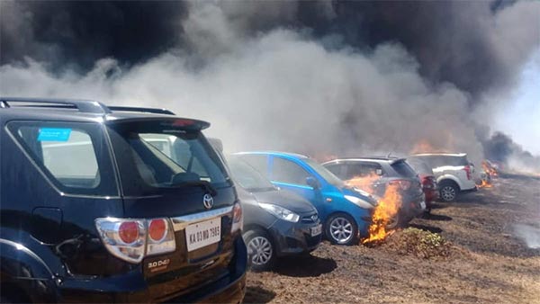 சென்னையில் 200 கார்கள் தீயில் நாசமானதன் பகீர் பின்னணி... கிடைக்கப்போகும் இன்சூரன்ஸ் தொகை இதுதான்...