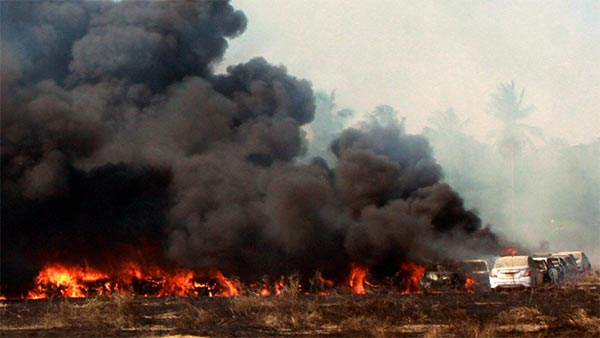 சென்னையில் 200 கார்கள் தீயில் நாசமானதன் பகீர் பின்னணி... கிடைக்கப்போகும் இன்சூரன்ஸ் தொகை இதுதான்...