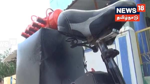 தண்ணீரில் ஓடும் பைக்: அரசின் அங்கீகாரத்திற்காக காத்திருக்கும் திருச்சி இளைஞர்!