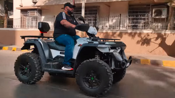 சாதாரண சாலையிலும் பயன்படுத்தக்கூடிய இந்தியாவின் முதல் ஏடிவி வாகனம்!