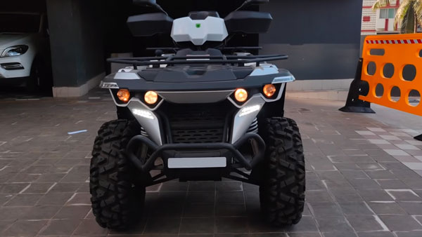 சாதாரண சாலையிலும் பயன்படுத்தக்கூடிய இந்தியாவின் முதல் ஏடிவி வாகனம்!