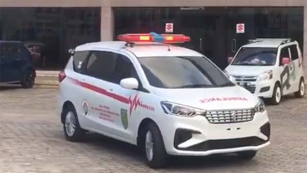 உயிர் காக்கும் உண்ணத பணியில் இணைந்த சுஸுகி எர்டிகா கார்: பொதுமக்கள் வரவேற்பு...!