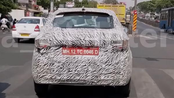 டாடா டிகோர் ஃபேஸ்லிஃப்ட் மாடலின் சோதனை ஓட்டம் - வீடியோ