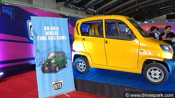 கூடுதலாக 22 மாநிலங்களில் களமிறங்குகிறது பஜாஜ் க்யூட் 'மைக்ரோ கார்'...!