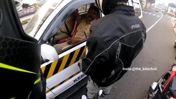 இளைஞர்களின் இதயங்களை வென்ற காவல் துறை அதிகாரி... சமூக வலை தளங்களில் வைரலாகும் வீடியோ...