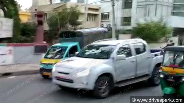 புதிய இசுஸு வி க்ராஸ் பிக்கப் டிரக் பெங்களூரில் சோதனை - எக்ஸ்க்ளூசிவ் வீடியோ!