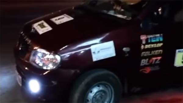 பிஎம்டபிள்யூ, பென்ஸ் காருக்கு இணையான வேகத்தைப் பெற்ற ஆல்டோ - வீடியோ...!