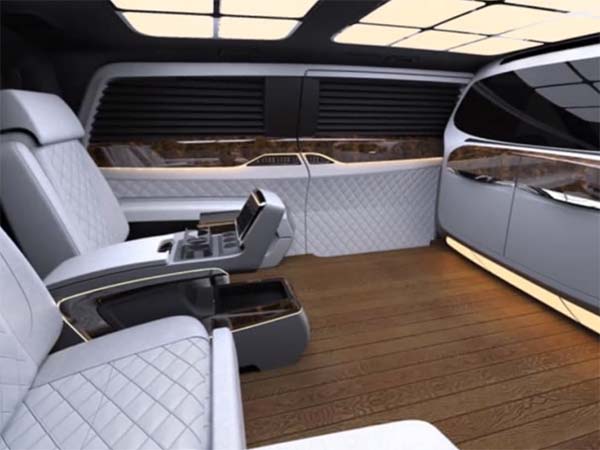 பென்ஸ் வி க்ளாஸ் சொகுசு எம்பிவி காருக்கு சொகுசு சேர்த்த டிசி!