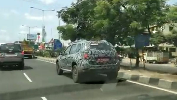 புதிய ரெனோ டஸ்ட்டர் எஸ்யூவியின் ஸ்பை படங்கள்!