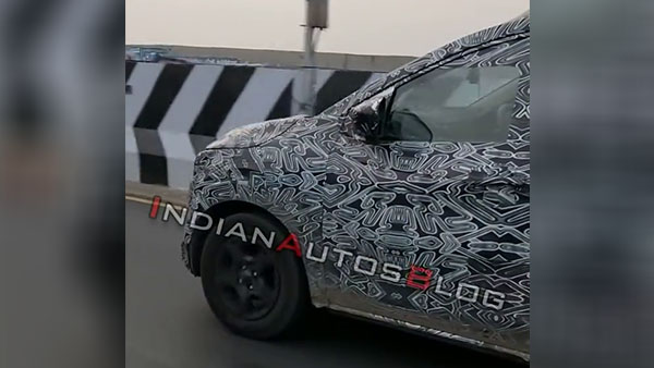 புதிய ரெனோ ட்ரைபர் எம்பிவியின் புதிய ஸ்பை படங்கள்!