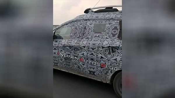 புதிய ரெனோ ட்ரைபர் எம்பிவியின் புதிய ஸ்பை படங்கள்!