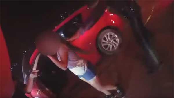 போதையில் கார் ஓட்டிய 12 வயது சிறுமி... உள்ளே இருந்து இறங்கிய நபர்களால் அதிர்ச்சியில் உறைந்த போலீசார்