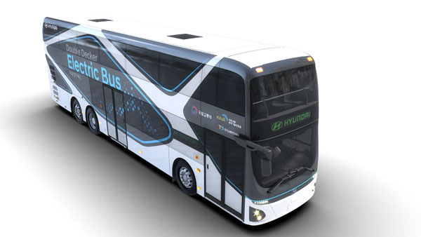ஒரு சார்ஜுக்கு 300 கிமீ செல்லும் டபுள் டெக்கர் எலெக்ட்ரிக் பஸ்: ஹூண்டாய் அறிமுகம்!