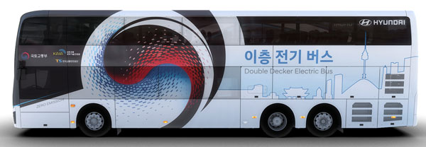 ஒரு சார்ஜுக்கு 300 கிமீ செல்லும் டபுள் டெக்கர் எலெக்ட்ரிக் பஸ்: ஹூண்டாய் அறிமுகம்!