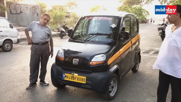 இந்தியாவின் முதல் வாடகை குவாட்ரி சைக்கிள் இதுதான்... வீடியோ...!