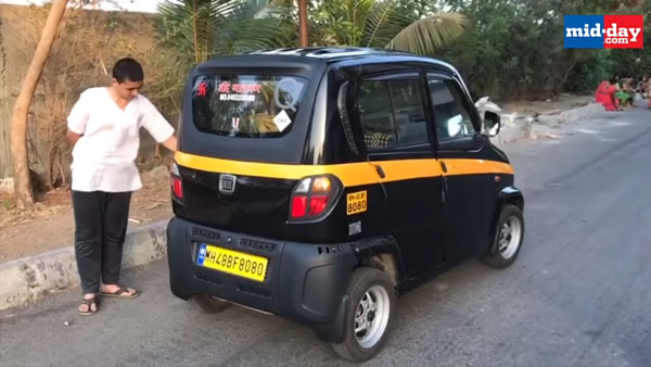 இந்தியாவின் முதல் வாடகை குவாட்ரி சைக்கிள் இதுதான்... வீடியோ...!