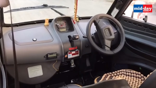 இந்தியாவின் முதல் வாடகை குவாட்ரி சைக்கிள் இதுதான்... வீடியோ...!