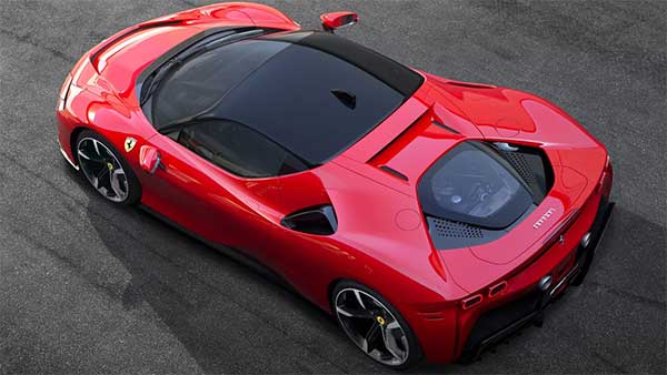 ஃபெராரி நிறுவனத்தின் முதல் ஹைப்ரிட் சூப்பர் கார்... படங்களுடன் தகவல்கள்!