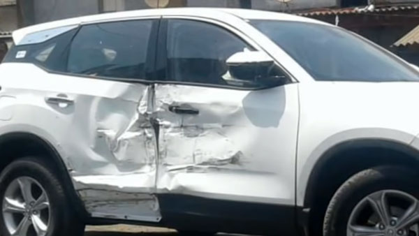 உலக அளவில் இந்தியாவை பெருமிதப்படுத்தும் டாடா... லாரி மோதியும் அசராமல் நின்ற காரின் வீடியோ வைரல்...