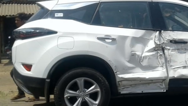 உலக அளவில் இந்தியாவை பெருமிதப்படுத்தும் டாடா... லாரி மோதியும் அசராமல் நின்ற காரின் வீடியோ வைரல்...