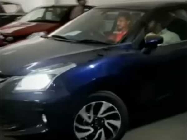 நீண்ட காத்திருப்பிற்கு பின் டெஸ்ட் டிரைவ் செய்யப்பட்ட டொயோட்டா-சுஸுகியின் முதல் கார்: சிறப்பம்சம் குறித்த விபரம்!