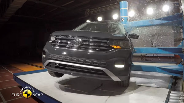 கிராஷ் டெஸ்ட்டில் அசத்திய ஃபோக்ஸ்வேகன் டி க்ராஸ் எஸ்யூவி!