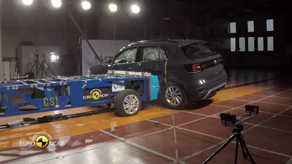 கிராஷ் டெஸ்ட்டில் அசத்திய ஃபோக்ஸ்வேகன் டி க்ராஸ் எஸ்யூவி!