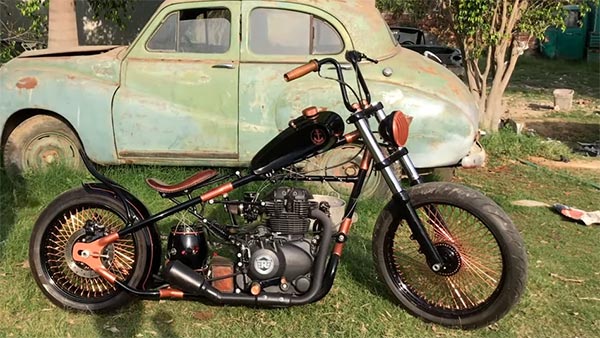 சத்தியமா நம்புங்க இது ராயல் என்பீல்டு ஹிமலாயன் பைக்தான்... இதை இப்படி மாற்ற எவ்வளவு செலவாச்சு தெரியுமா...?