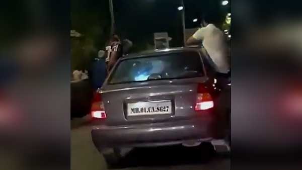 திரைபட பாணியில் காரை ஓட்டி சென்ற மாணவர்கள்... வீடியோ வைரலானதால் அரங்கேறிய அவலம்...!