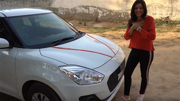 பிறந்த நாளுக்கு கணவர் சர்ப்ரைஸாக வழங்கிய பரிசால் ஆச்சரியத்தில் ஆழ்ந்த மனைவி... வைரலாகும் வீடியோ...