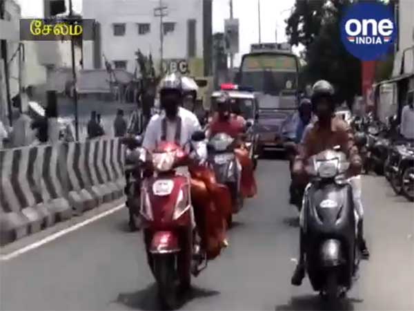 சேலத்தில் திருமணம் முடிந்த கையோடு புதுமண தம்பதி செய்த செயல் இதுதான்... பாராட்டு குவிகிறது...