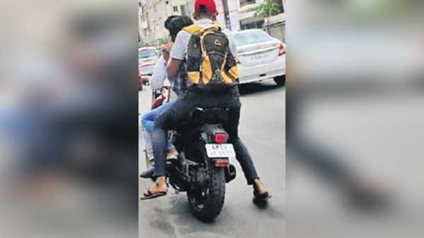 ஒரு வருடத்திற்கு முன்பு காணாமல்போன பைக்கிற்கு இ-செல்லாண் அனுப்பிய போலீஸார்...