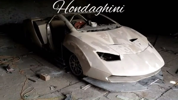 விலையுயர்ந்த லம்போர்கினி காராக மாறிய ஹோண்டி சிட்டி... எவ்வளவு செலவாச்சு தெரியுமா...?