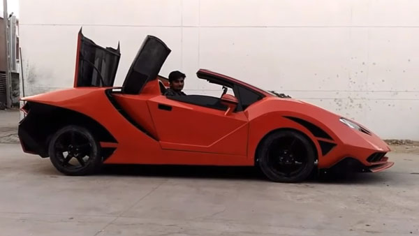 விலையுயர்ந்த லம்போர்கினி காராக மாறிய ஹோண்டி சிட்டி... எவ்வளவு செலவாச்சு தெரியுமா...?