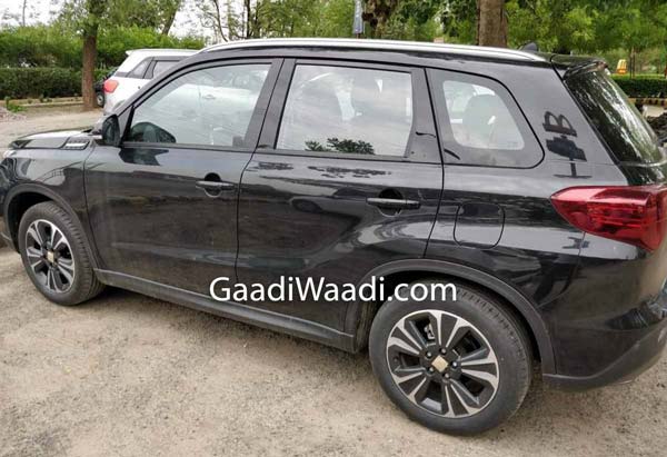 மாருதி விட்டாரா எஸ்யூவி இந்தியாவில் சோதனை ஓட்டம்!