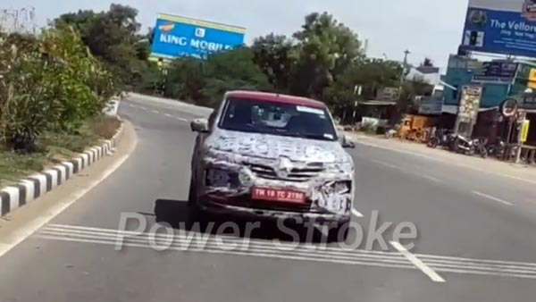 புதிய ரெனோ க்விட் கார் இந்தியாவில் சோதனை ஓட்டம்!