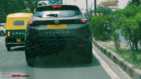 டாக்ஸி துறையில் கலக்கும் ஹாரியர்... இந்தியாவின் முதல் டாக்ஸி டாடா ஹாரியரின் புகைப்படம் கசிந்தன...