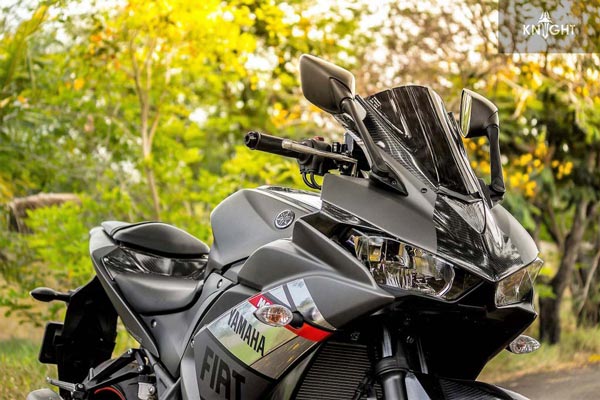 டீசன்டான லுக்கில் காட்சியளிக்கும் யமஹாவின் ஒய்இசட்எஃப்-ஆர்3 பைக்... சென்னைகாரரால் புதிய அவதாரம்...