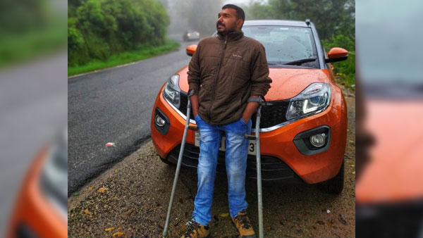 2 கால்களும் செயலிழந்த மாற்றுத்திறனாளி டாடா காரை ஓட்டும் மாயாஜாலம்... எப்படி சாத்தியமானது தெரியுமா?