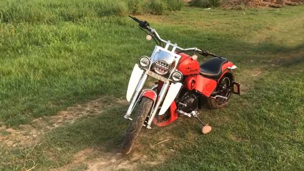 ஹார்லி டேவிட்சனின் குண்டு பையனாக மாறிய ராயல் என்பீல்டு பைக்: வீடியோ!