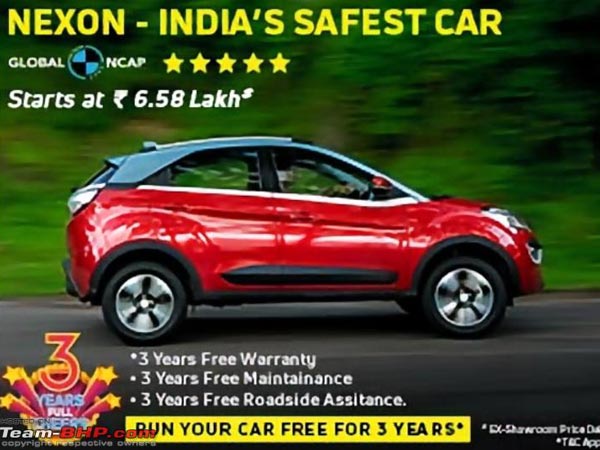 டாடா கார்களுக்கு இலவச பராமரிப்புத் திட்டம் மற்றும் தள்ளுபடி சலுகைகள் அறிமுகம்!