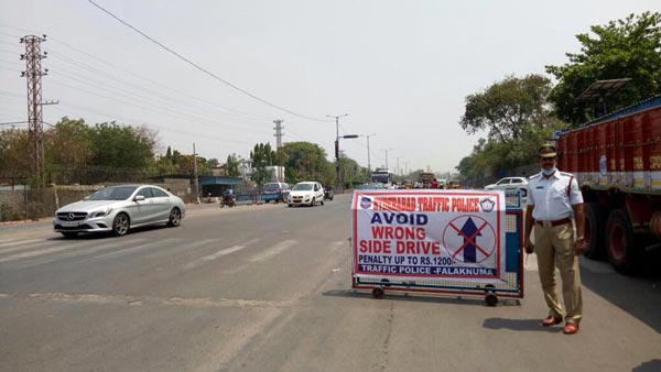 போலீஸ்காரரின் கை விரல்களை கடித்து துப்பிய வாகன ஓட்டி... பரபரப்பு சம்பவத்திற்கு காரணம் இதுதான்...